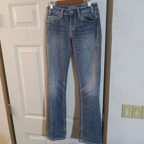 Rock & Roll Denim Women's Riding Jeans 24x34 WPL6008 - Picture 4 of 9